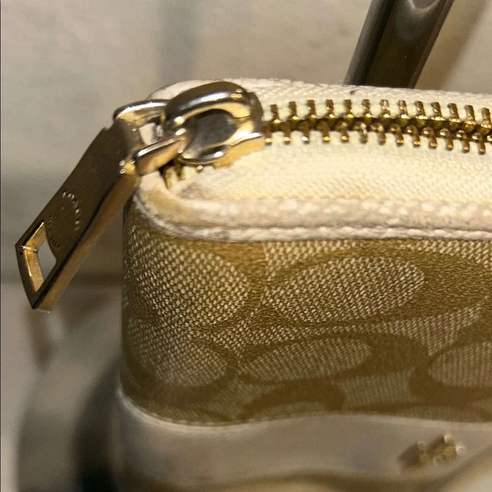 Coach Tan and Cream Women's Bag